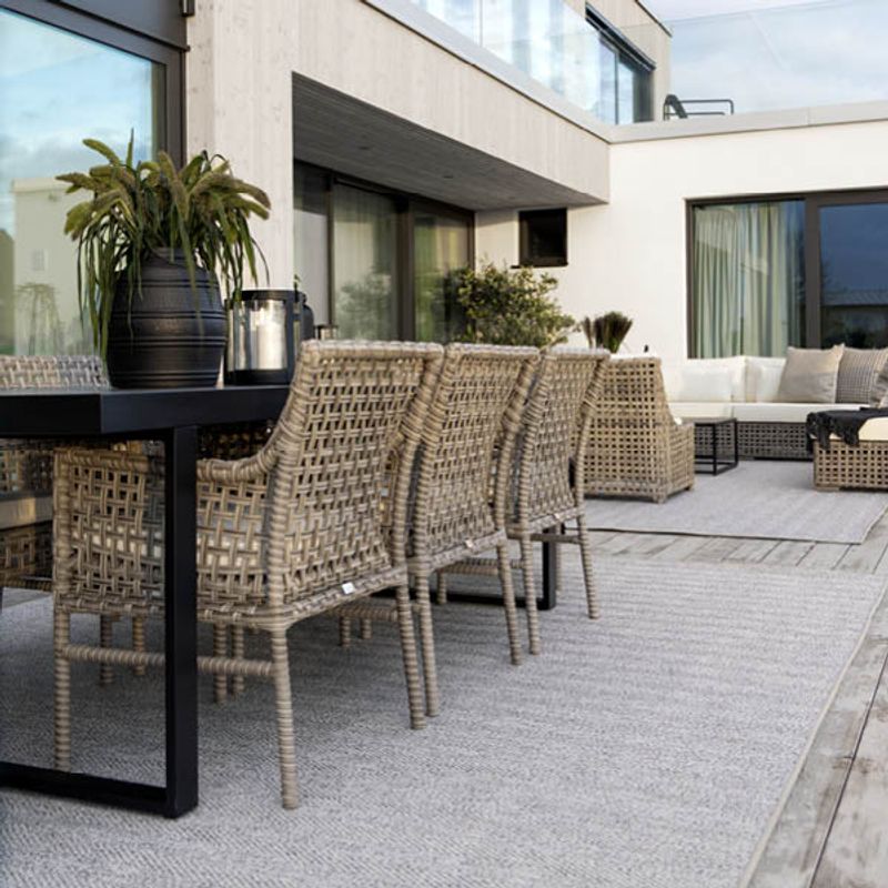 Santa Monica Classic Grey Spisetol - Artwood
