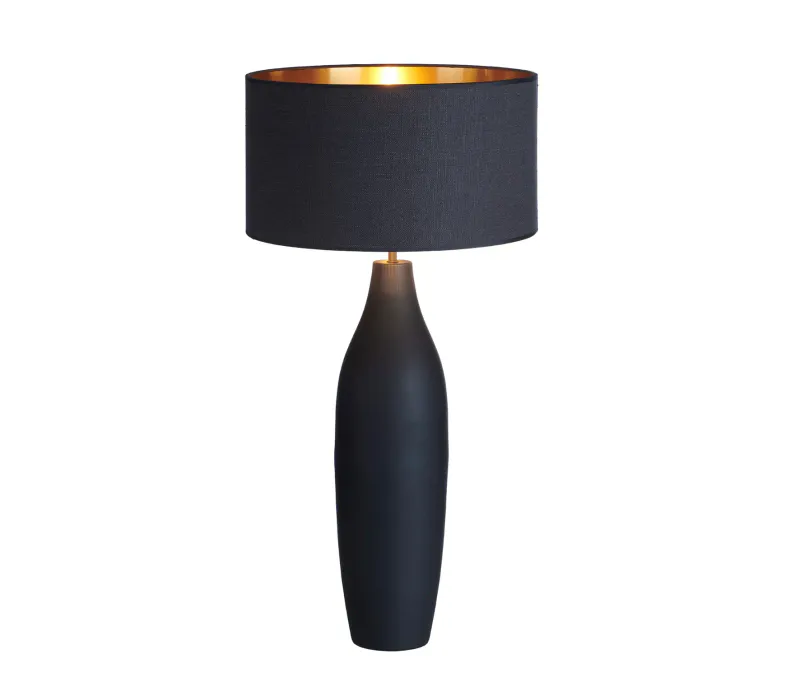 Cosby H:57,5cm Svart Bordlampe - Home Factory