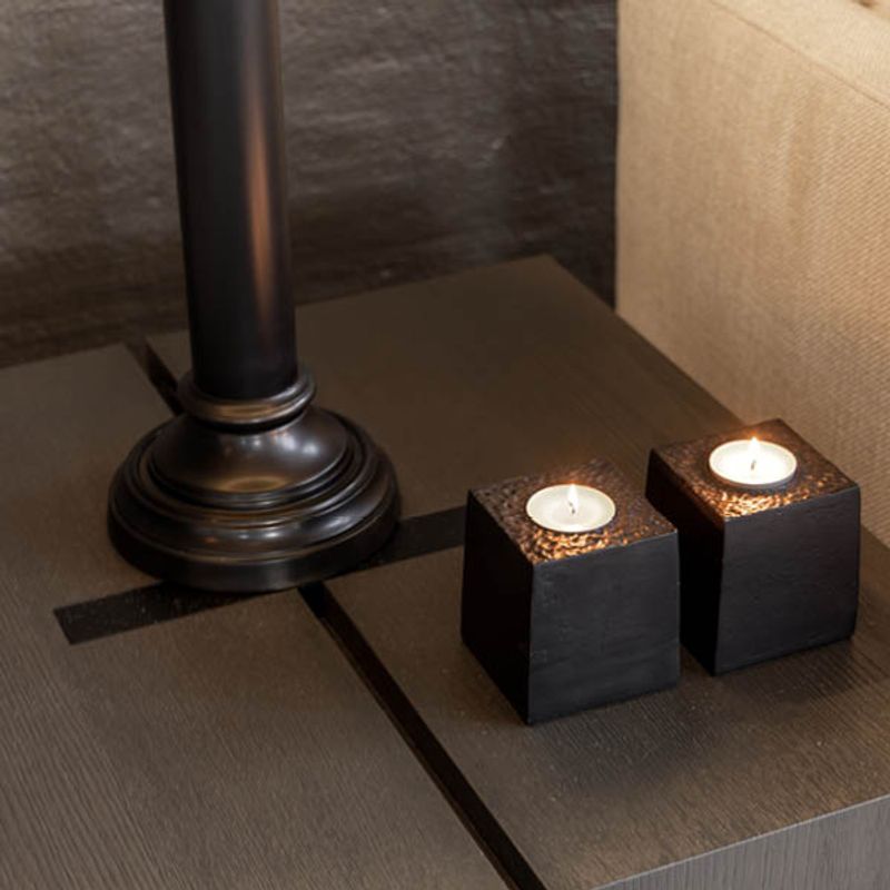 Maddox Dark Grey Sidebord - Artwood