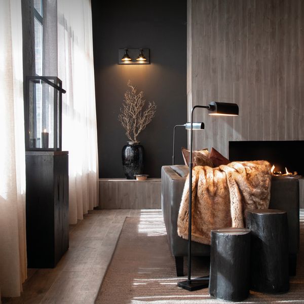 Colorado Log Svart Liten - Artwood