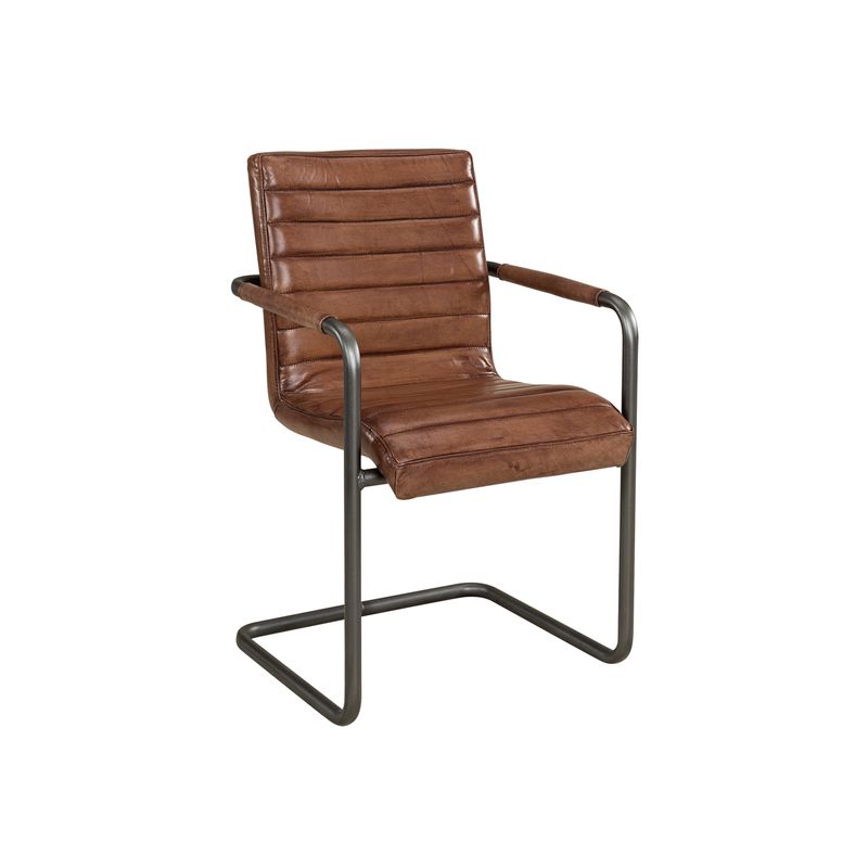 Sabina Light Brown stol med armlener | Artwood