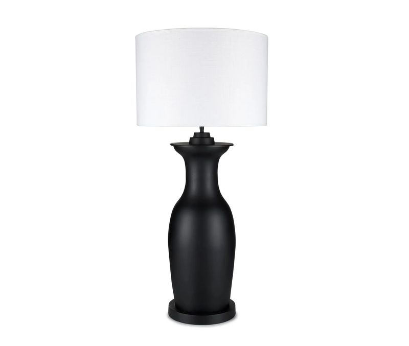 Richmond Matt Svart Bordlampe - Home Factory