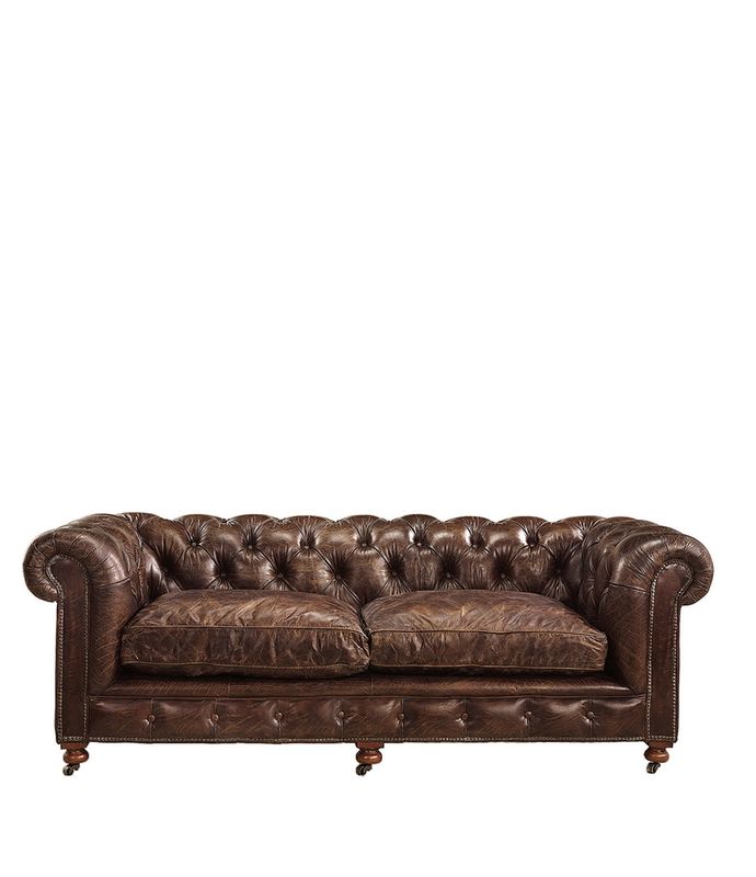 Kensington 2-5-sits Vintage Cigar Sofa - Artwood