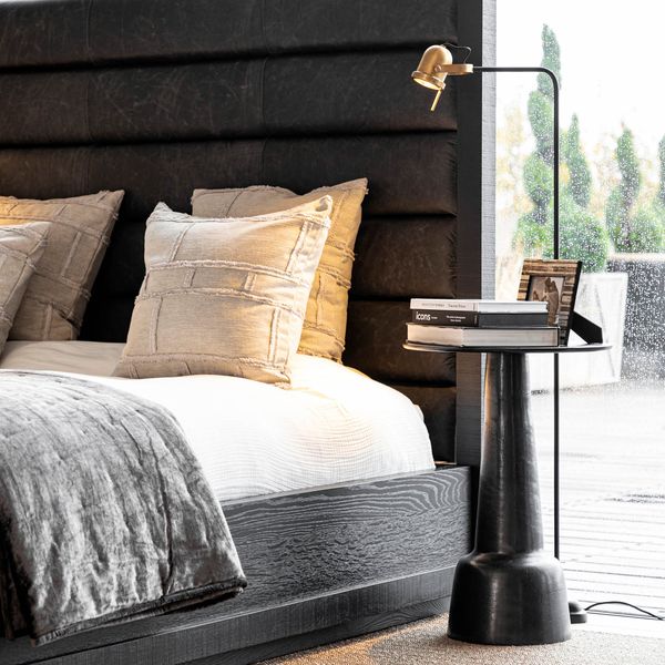 Abstract Fringe Grey 50x50cm Putetrekk - Artwood