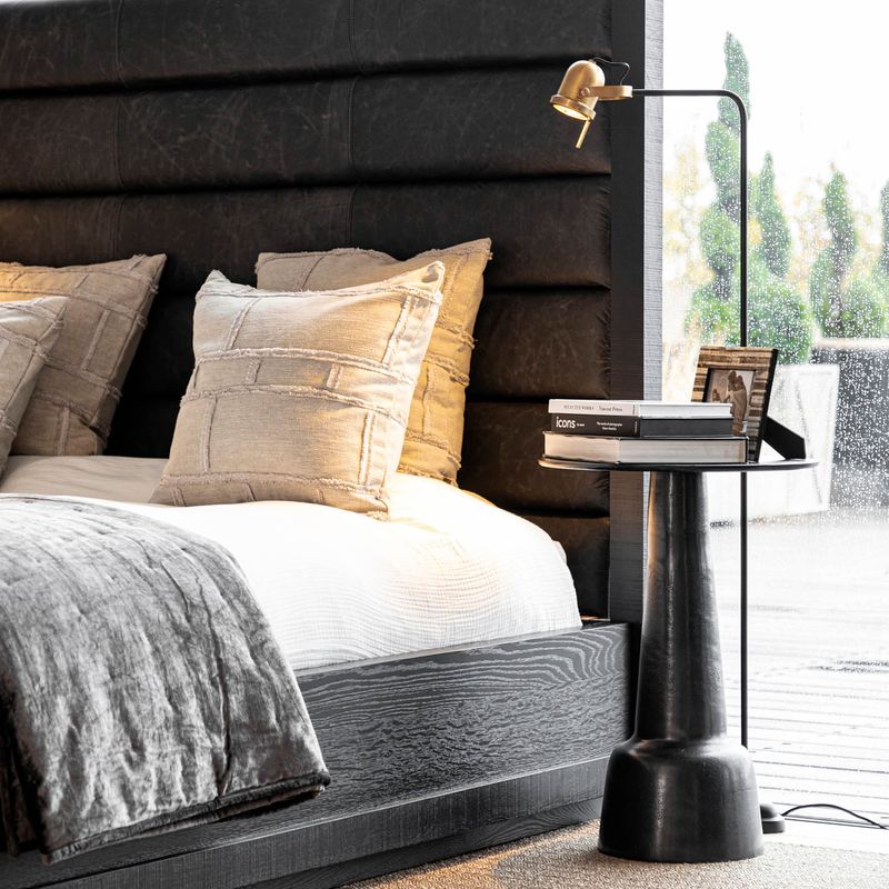 Abstract Fringe Grey 50x50cm Putetrekk - Artwood