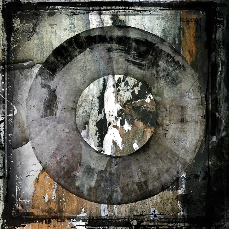 Abstract Circle Brown GN9024 | Cobra Art
