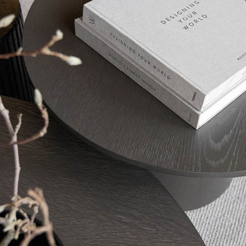 Cloud Mørk Grå Ø:120 Sofabord - Artwood