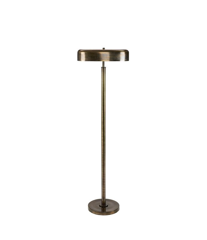 Armando Floor Brass Antique Gulvlampe - Artwood