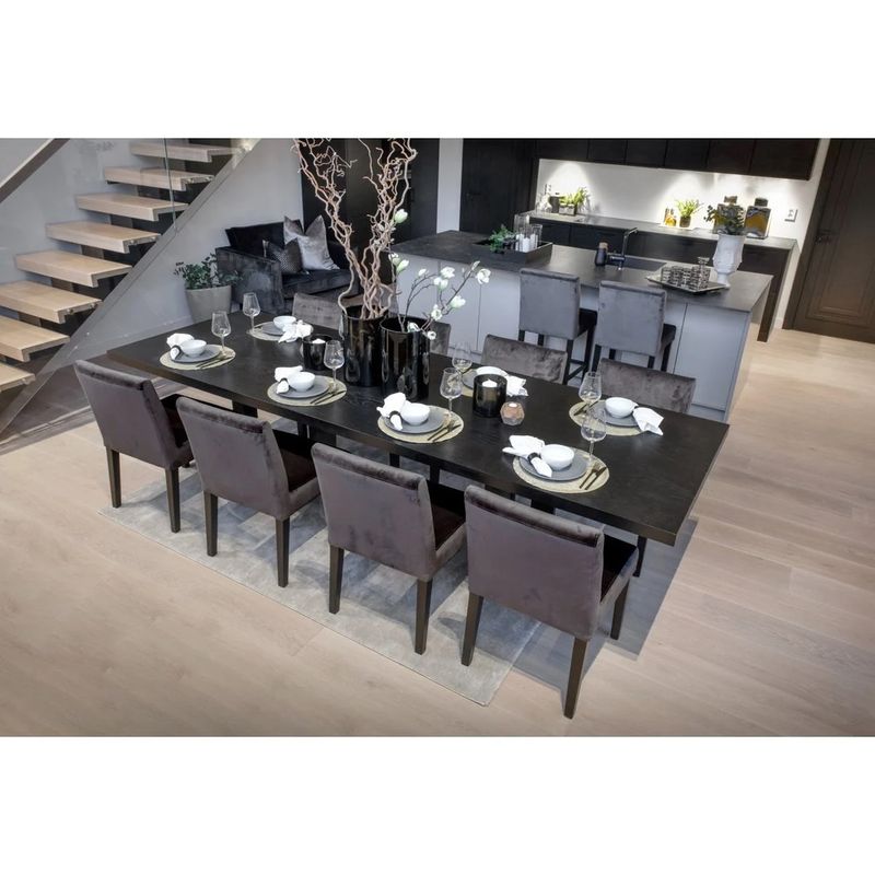 Morris 260cm Svart Spisebord - Home Factory