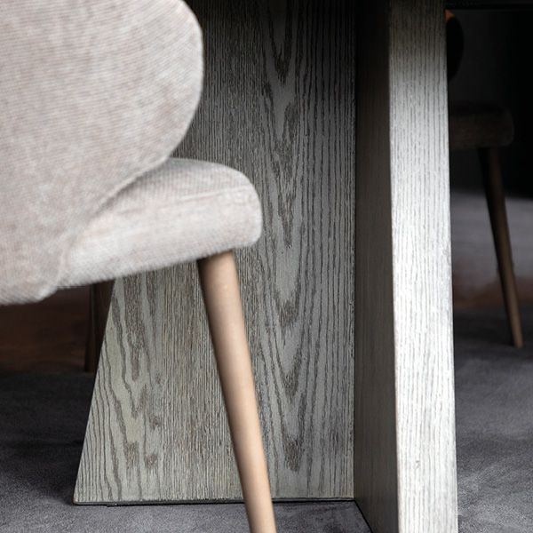 Trent Antikkgrå M/Uttrekk Spisebord - Artwood