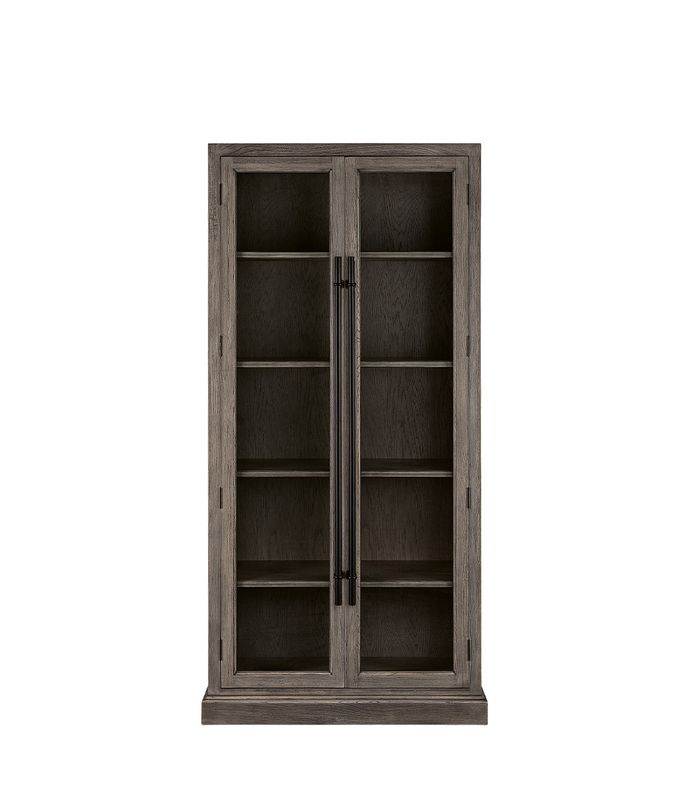 Narbonne Pearl Grey Vitrineskap - Artwood