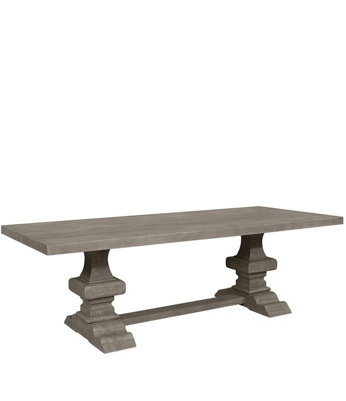 Paris Pebbles Grey (med ilegg) Spisebord - Artwood