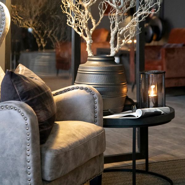 Mendoza Svart Lyslykt - Artwood