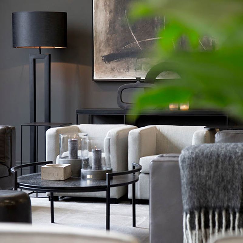 Arezzo Svart Gulvlampe - Artwood