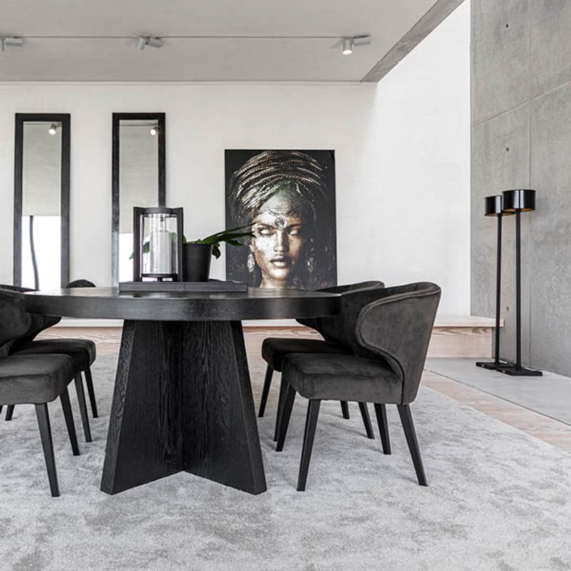 GRAZ Gulvlampe Matt Svart - Artwood