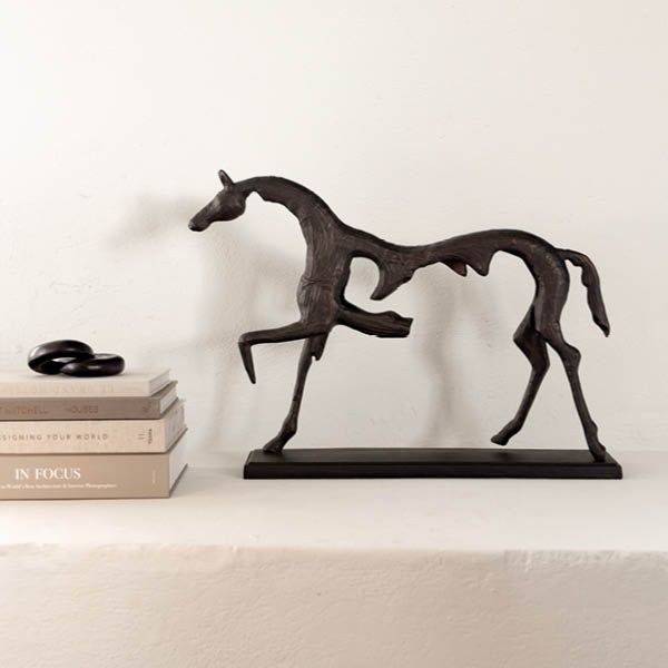 Hest Statue - Artwood