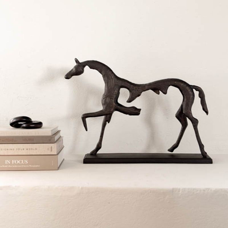 Hest Statue - Artwood