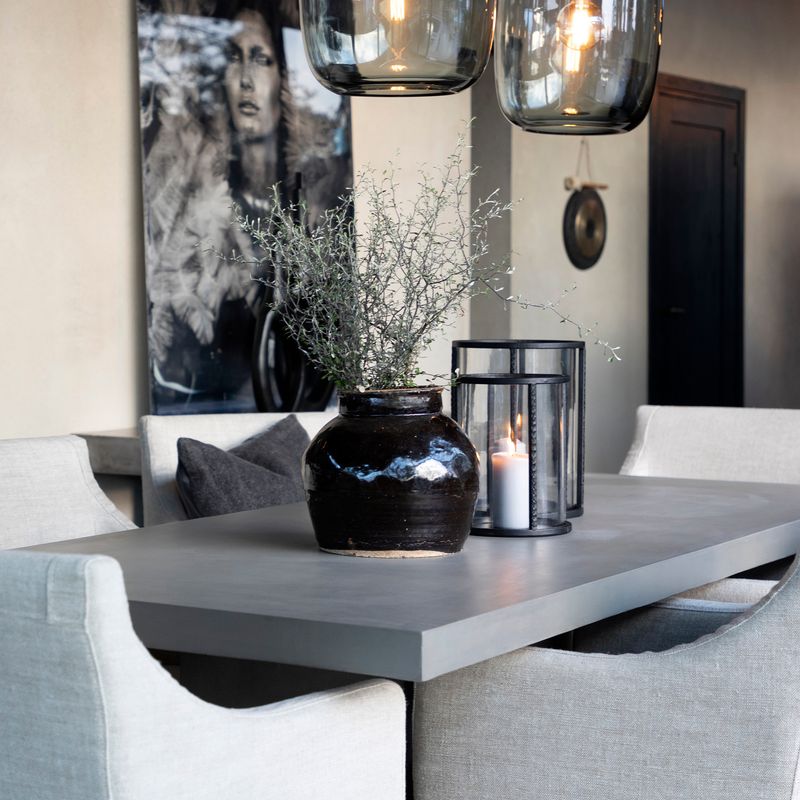Mendoza Svart Lyslykt - Artwood