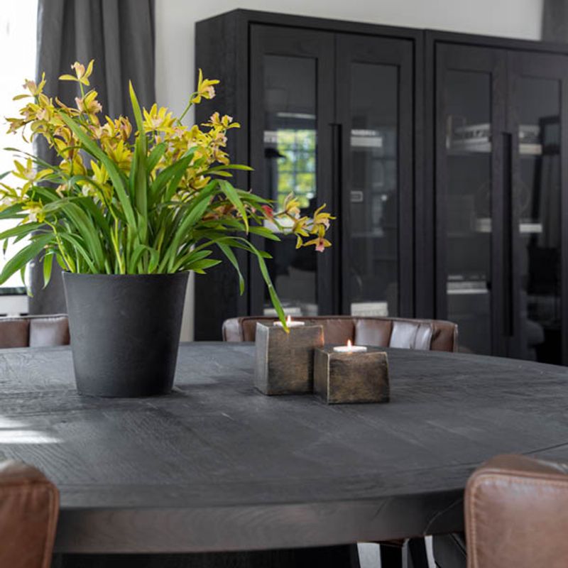 Telysholder Antikk Messing -  Artwood
