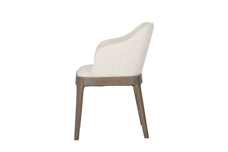 Boston spisestol med armlener – muskatbein | Home Factory