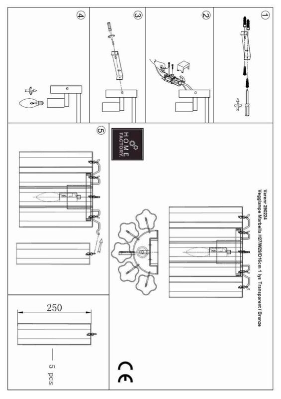 Marbella vegglampe | Home Factory