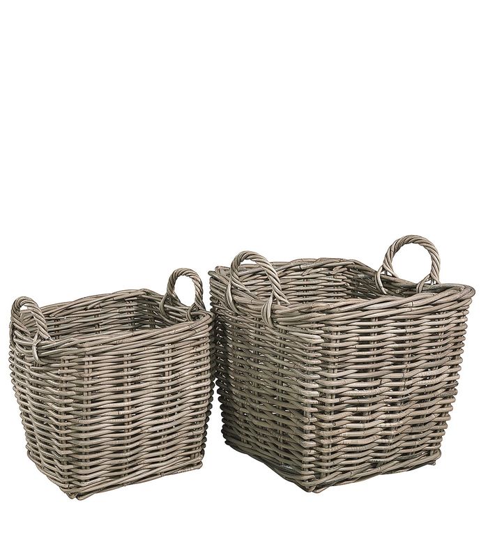 2-pack Square Basket Low - Artwood