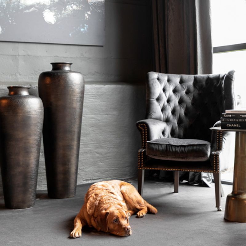 Florence Urne Anitkk Bronse - Artwood