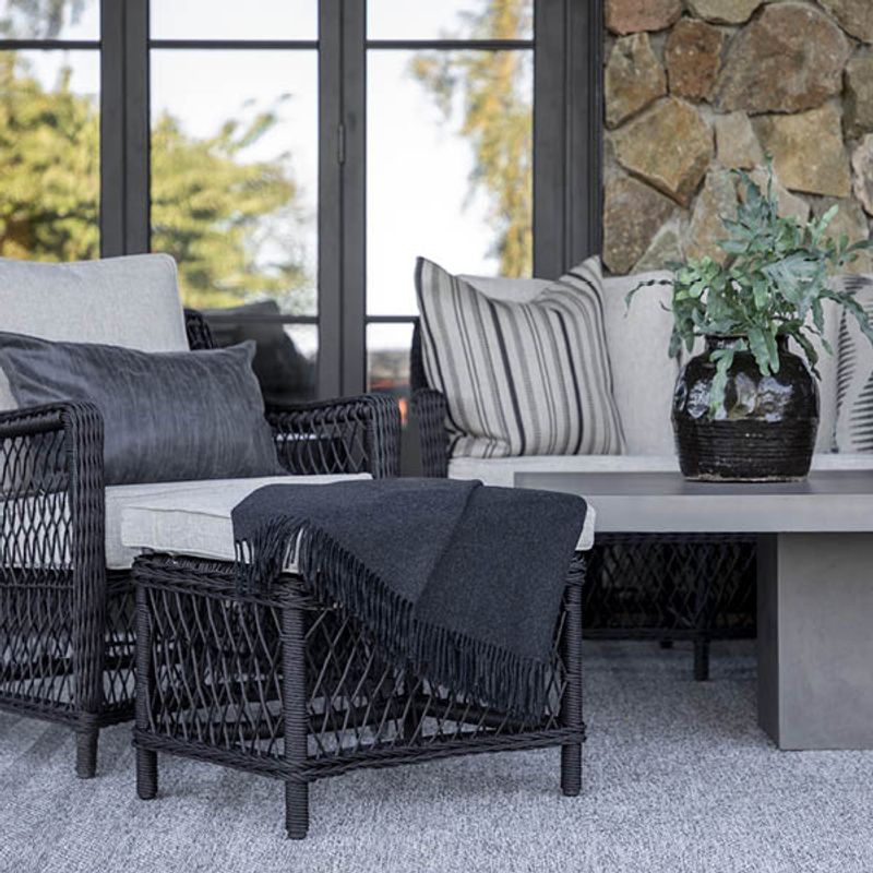  Marbella Fotskammel Svart - Artwood