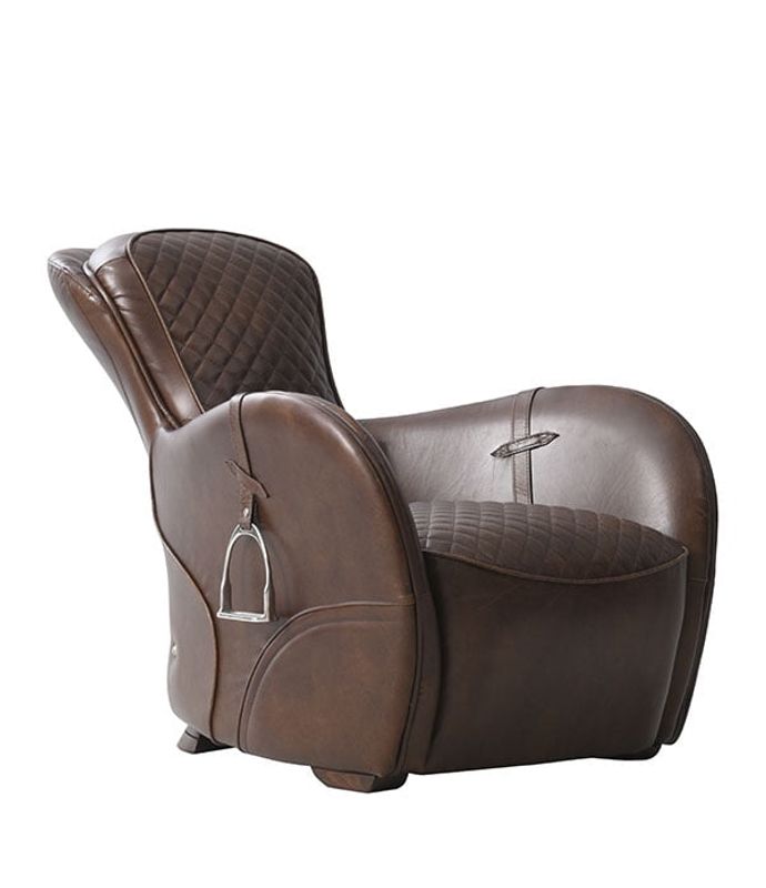 Saddle Vintage Cigar Lenestol - Artwood