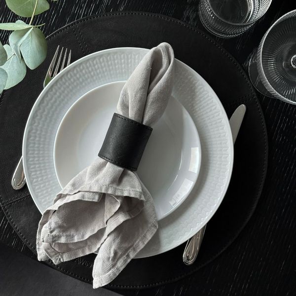 Nero Serviettringer 4-pack  Artwood 