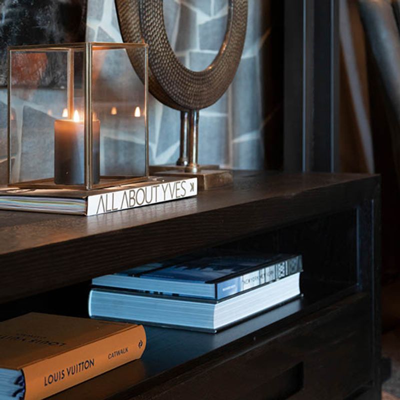 Hunter Svart Tv-Benk - Artwood