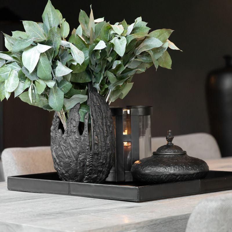 Fiora Antikk Svart/Bronse Dekorboks - Artwood