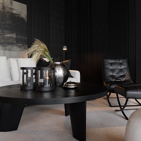 Caden Svart Sofabord - Artwood