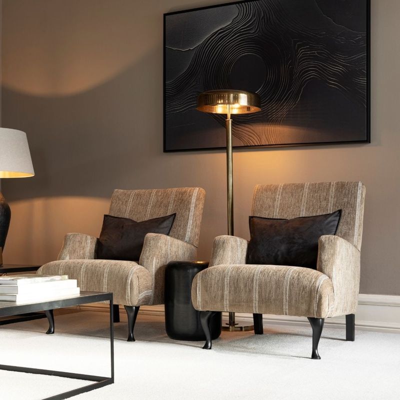 Armando Floor Brass Antique Gulvlampe - Artwood