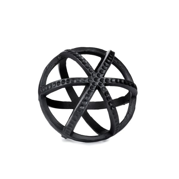 Deco Svart Ball - Home Factory