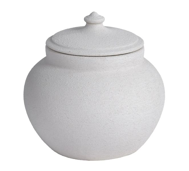 Dekorativ Beige Krukke - Home Factory