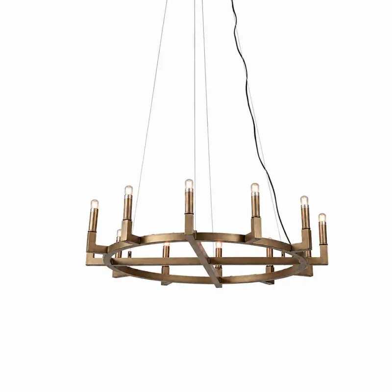 Mountain antikk messing taklampe | Home Factory