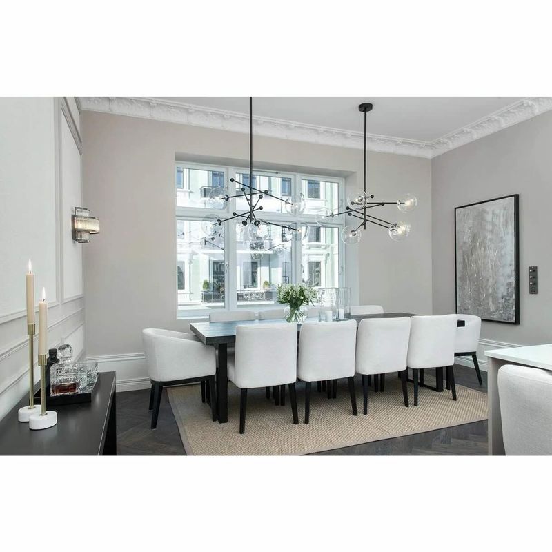 Corona Svart Vegglampe - Home Factory
