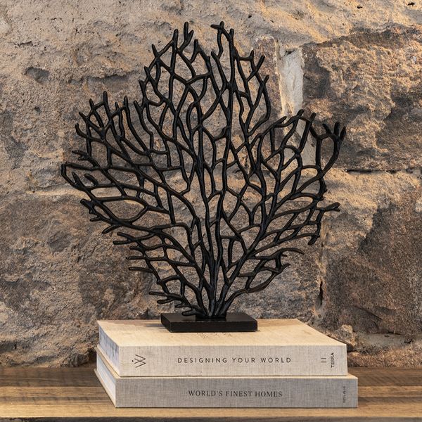 Albero Dekorasjon Svart - Artwood
