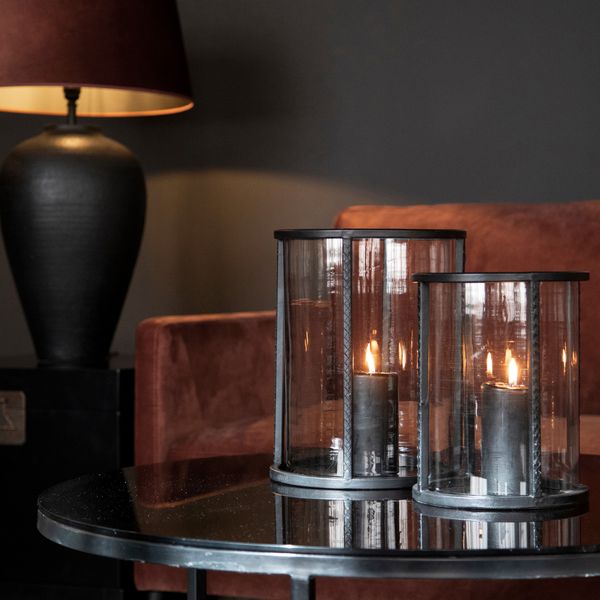 Mendoza Svart Lyslykt - Artwood