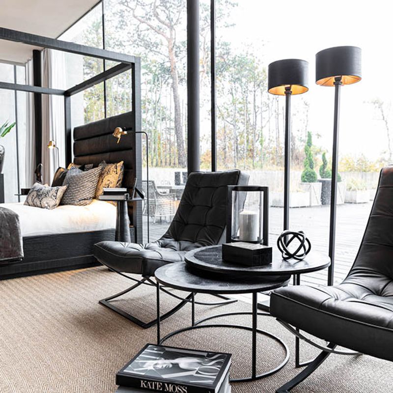 GRAZ Gulvlampe Matt Svart - Artwood